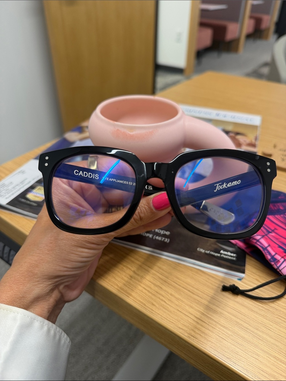 CADDIS x Jockamo 2.0 Black Blue-Light Blocking Glasses